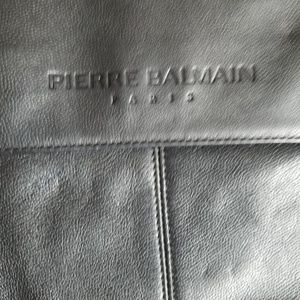 Black balmain bag